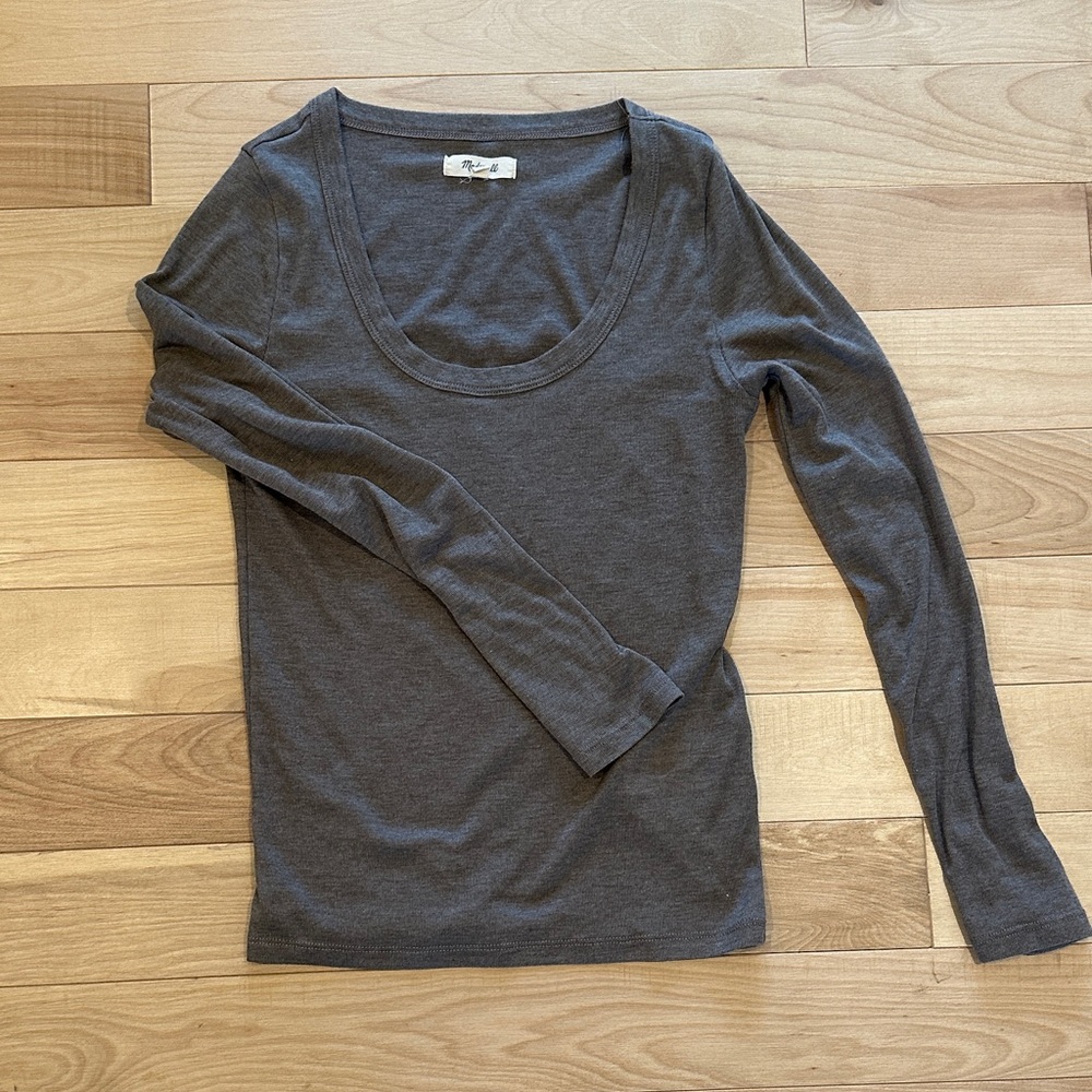 Madewell scoop neck tee